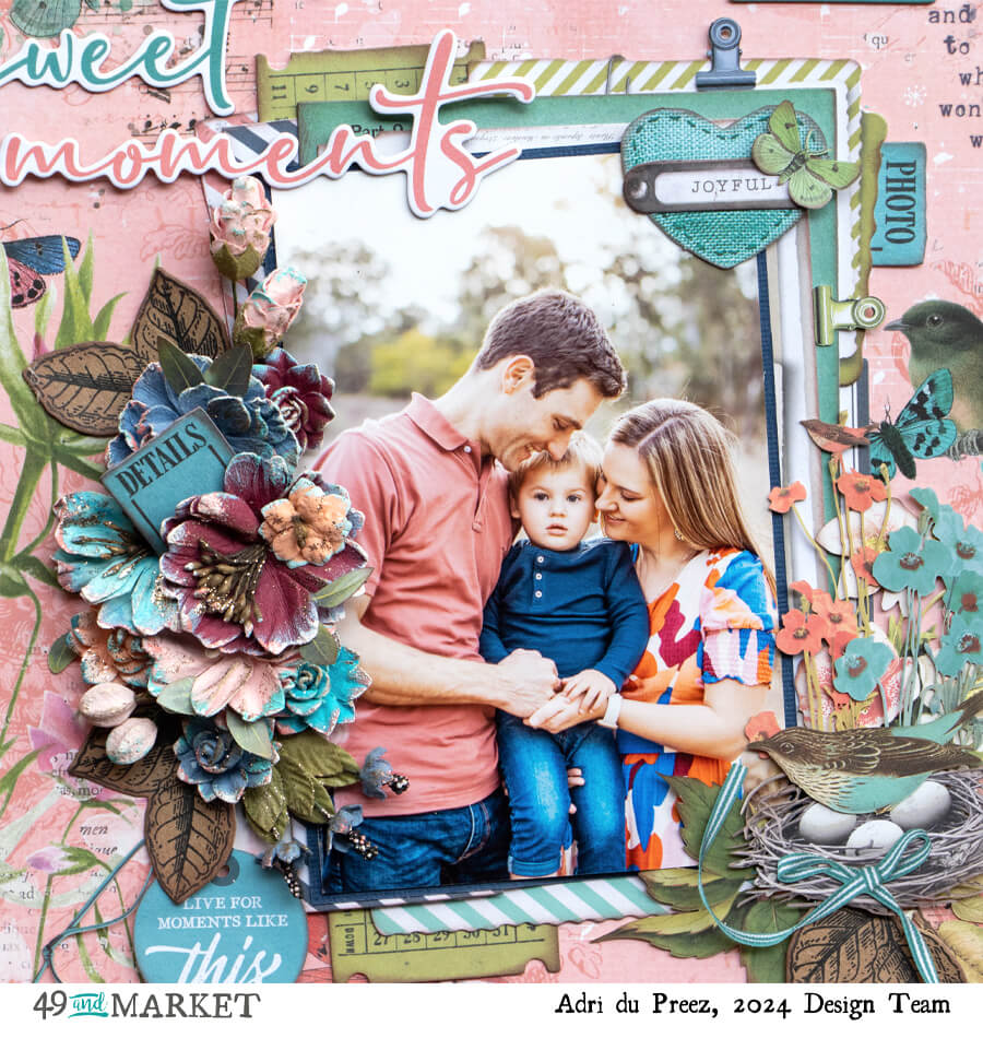 Sweet Moments - Layout by Adri