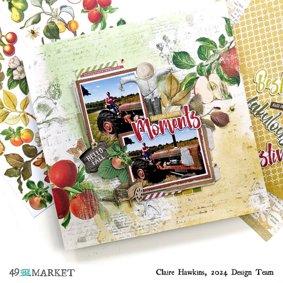 Awesome Autumn Memories - Layout by Claire