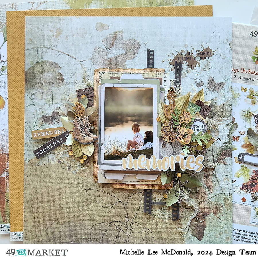 These First Days of Fall - Layout by Michelle Lee