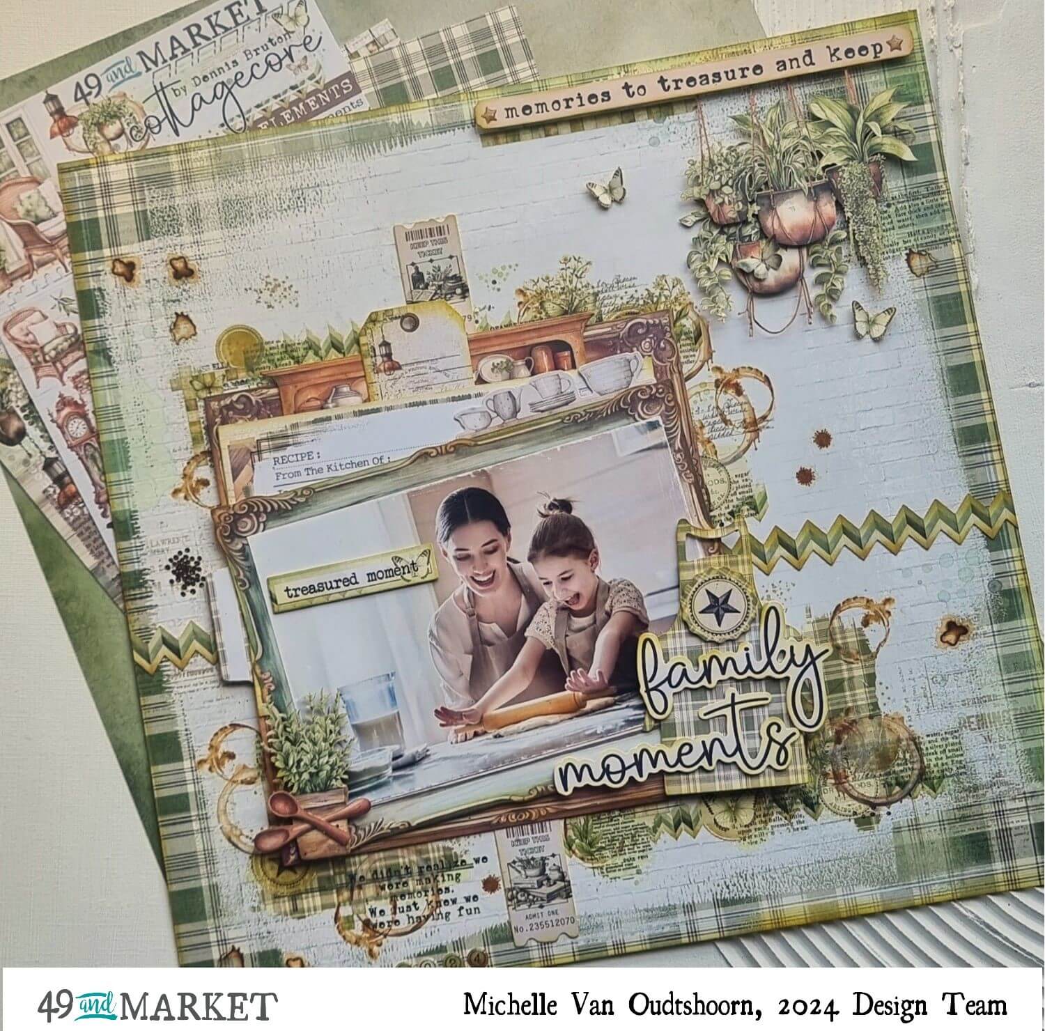 Family Moments - Layout by Michelle