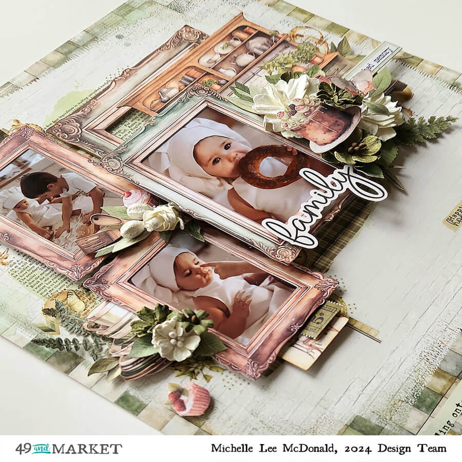 Happiness is Homemade - Layout by Michelle Lee