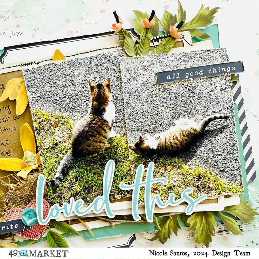 Love this - Layout by Nicole