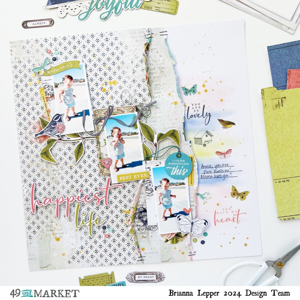 Happiest Life - Layout by Brianna