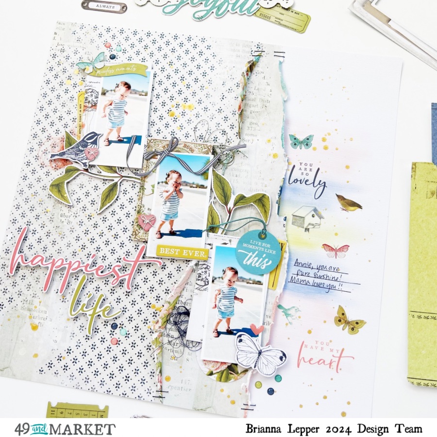 Happiest Life - Layout by Brianna