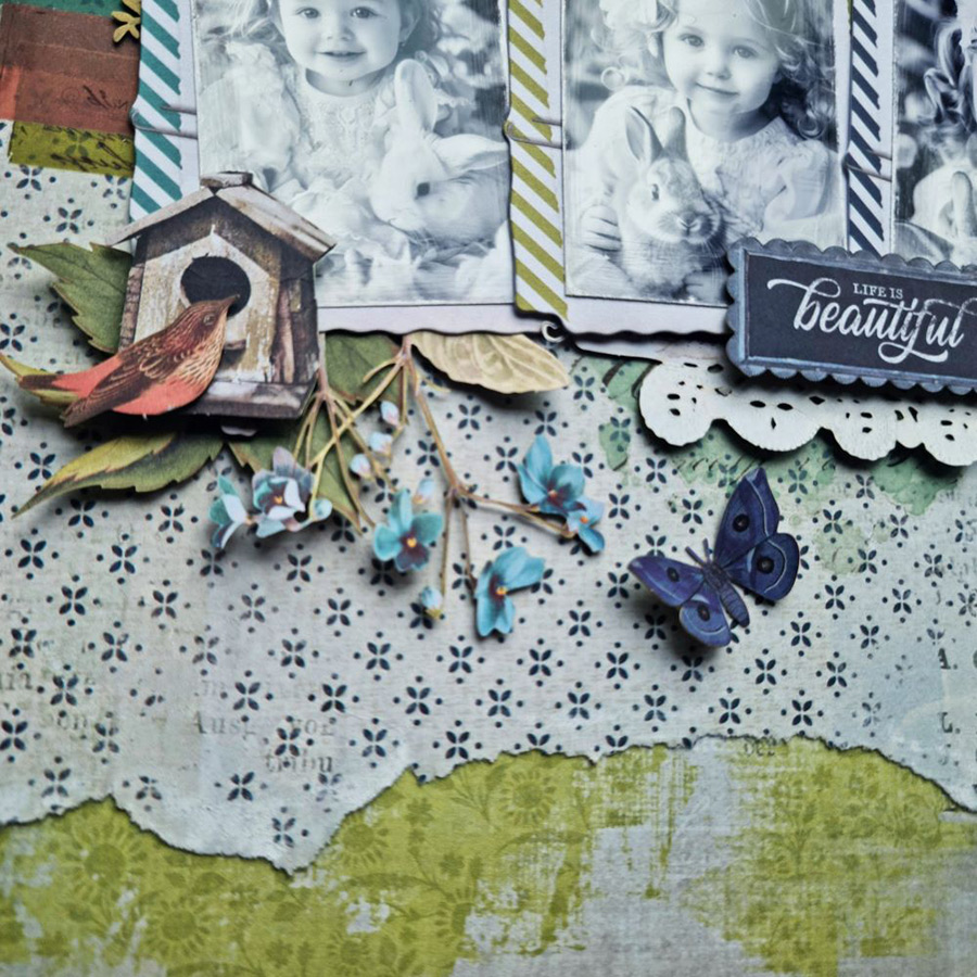 Life is beautiful - Layout by Michelle