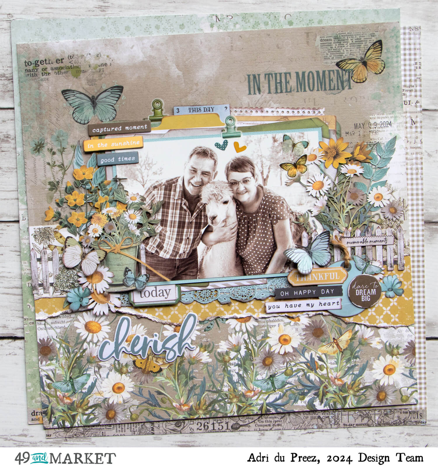 Cherish - Layout by Adri du Preez