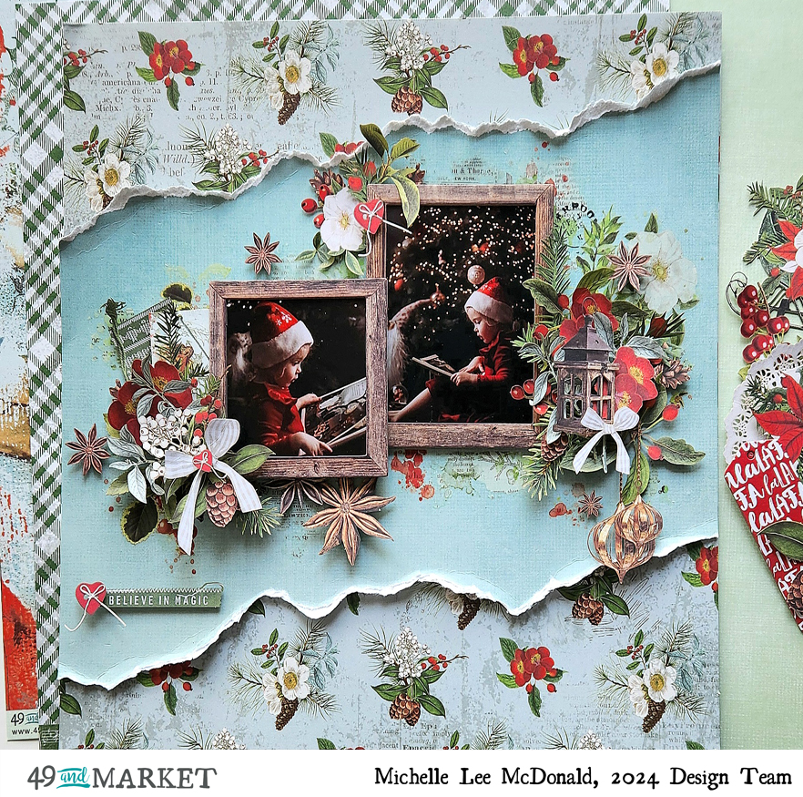 Believe in magic - Layout by Michelle Lee