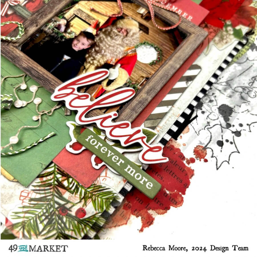 Believe Forever More - Layout by Rebecca 