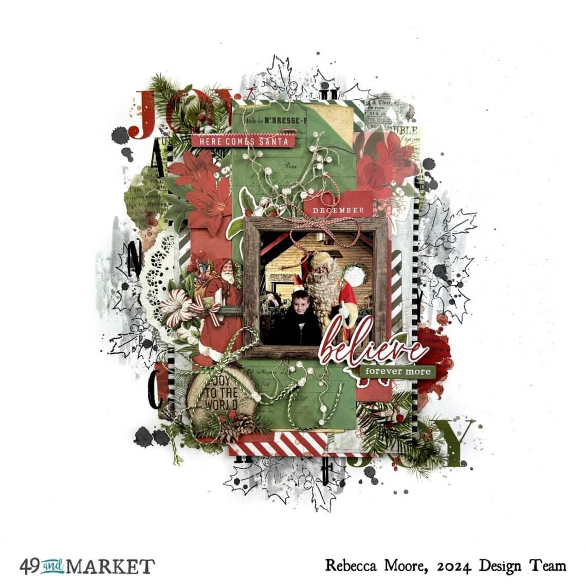 Believe Forever More - Layout by Rebecca