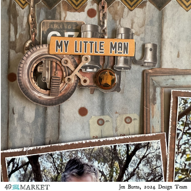 My Little Man - Layout by Jen