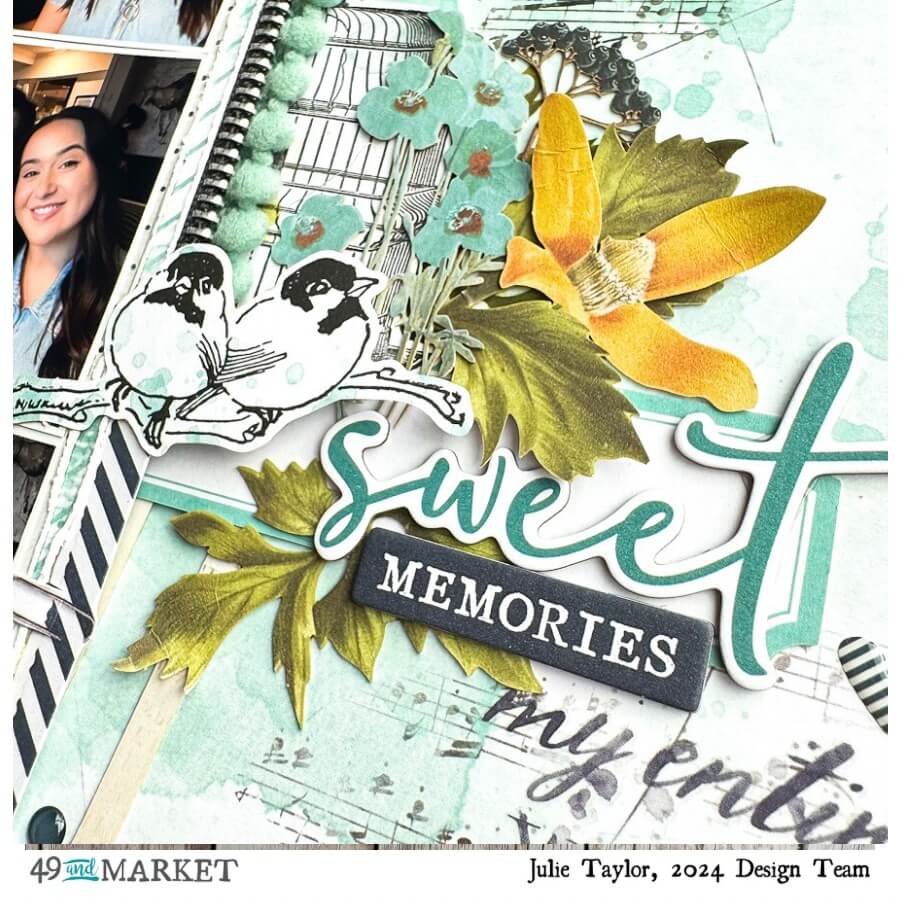  Sweet Memories - Layout by Julie 