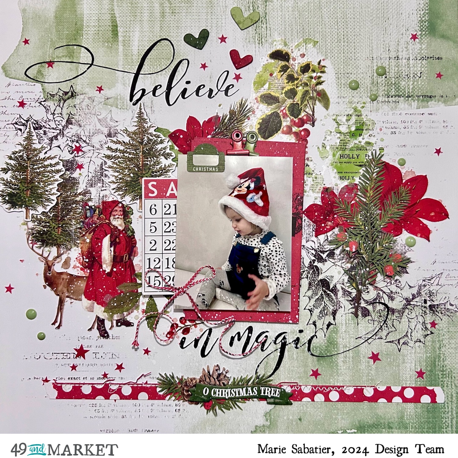 Believe in Magic - Layout by Marie