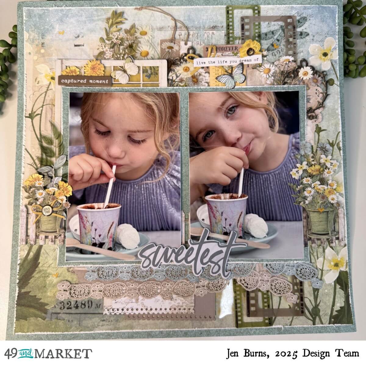 Sweetest - Layout by Jen