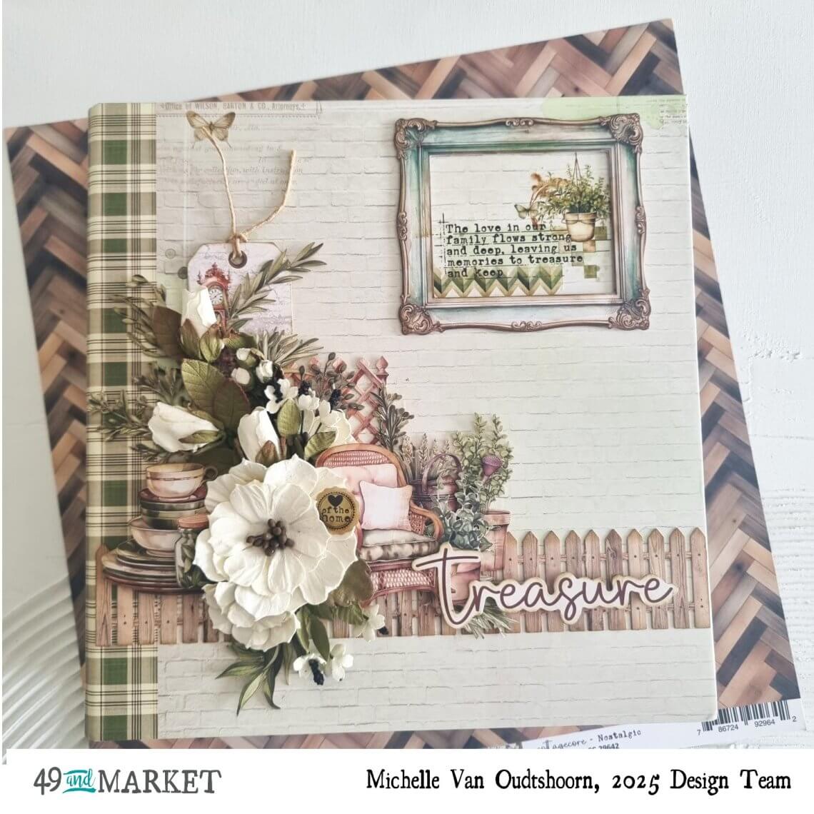 Cottage Core Binder by Michelle