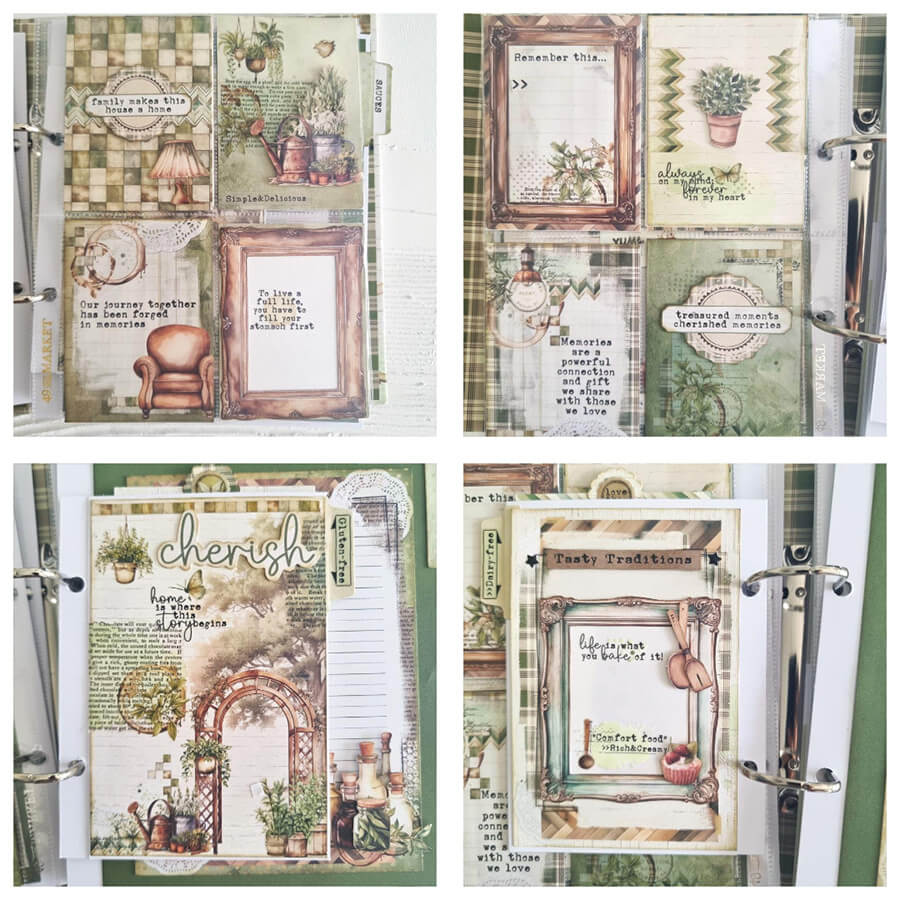 Cottage Core Binder by Michelle
