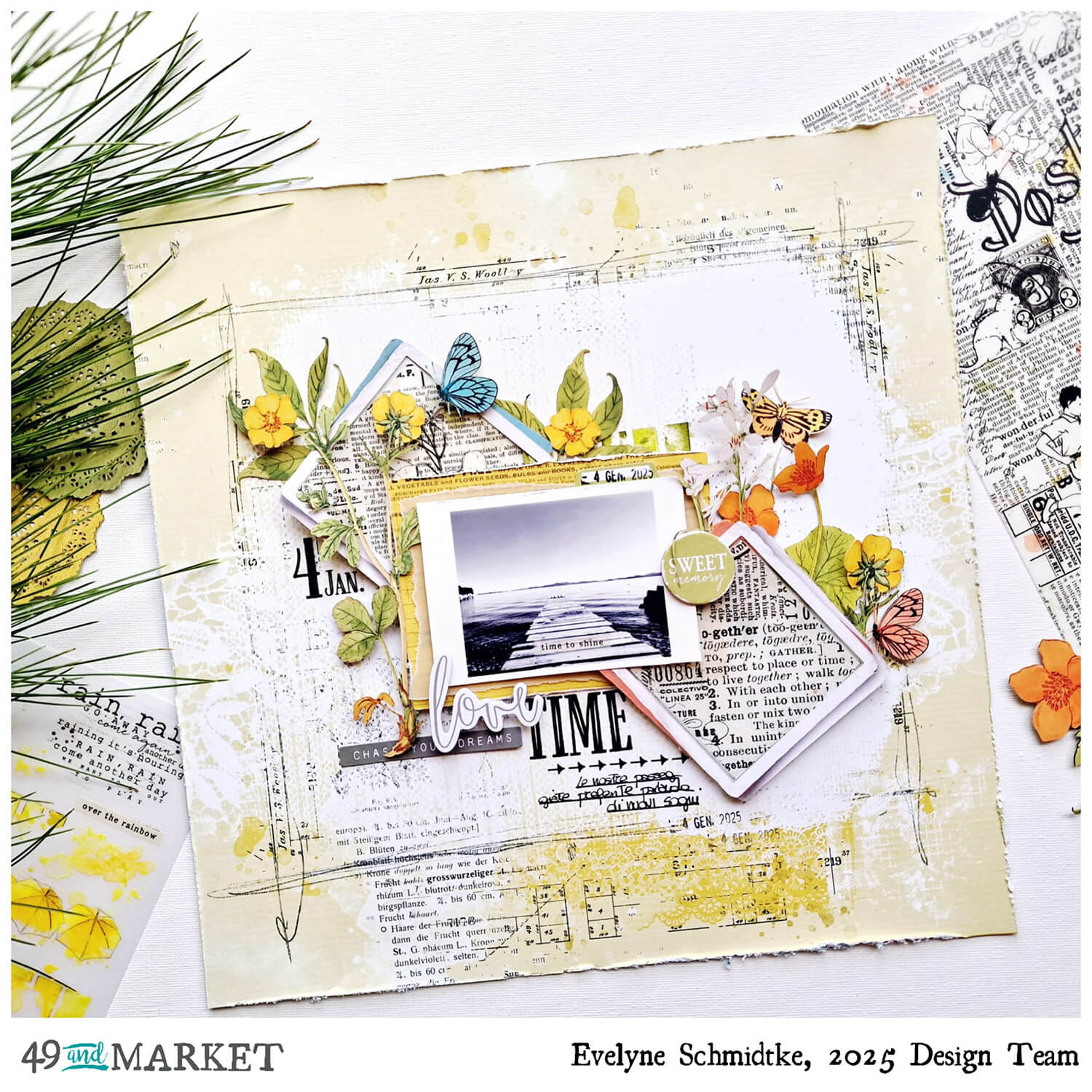 Time to Shine - Layout by Evy