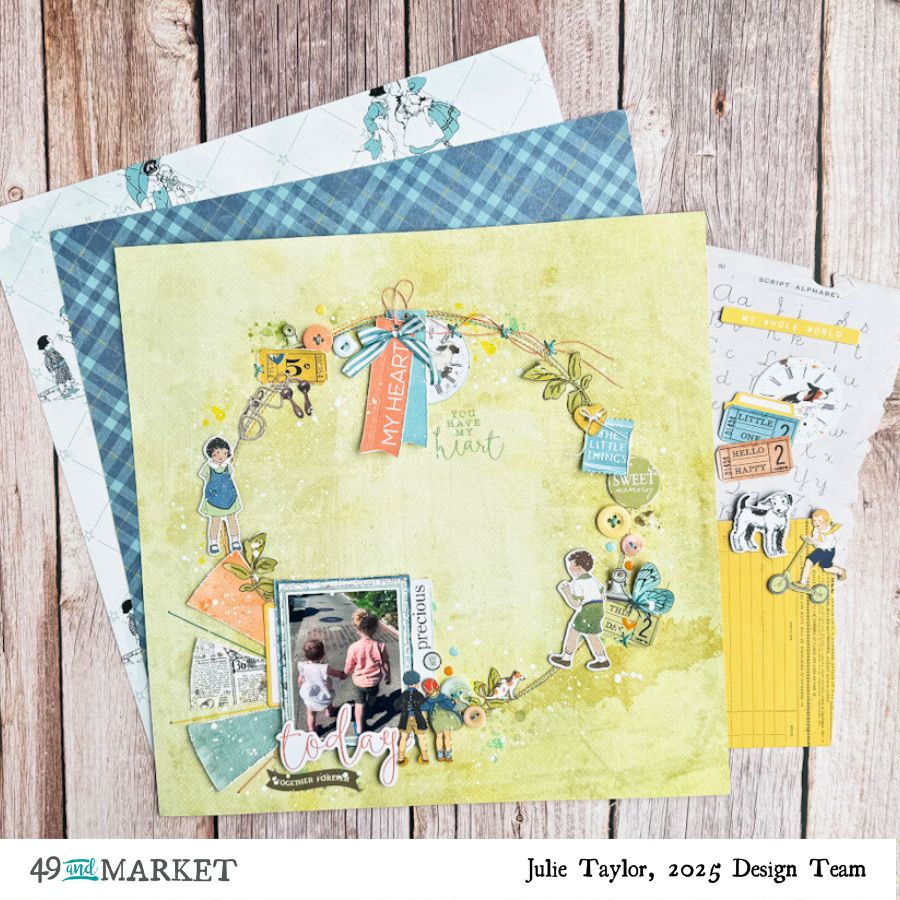 Today together forever - Layout by Julie 