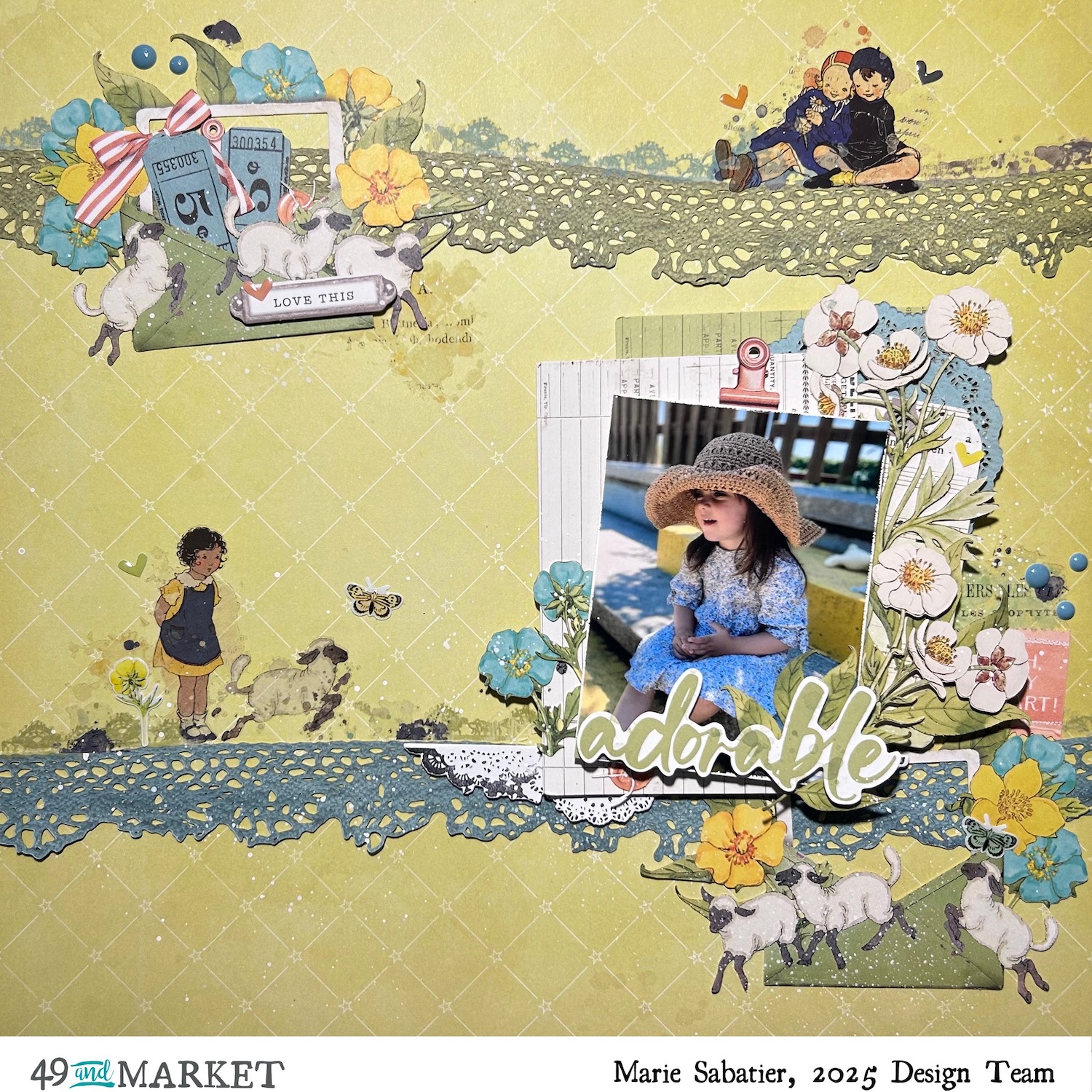 Adorable - Layout by Marie