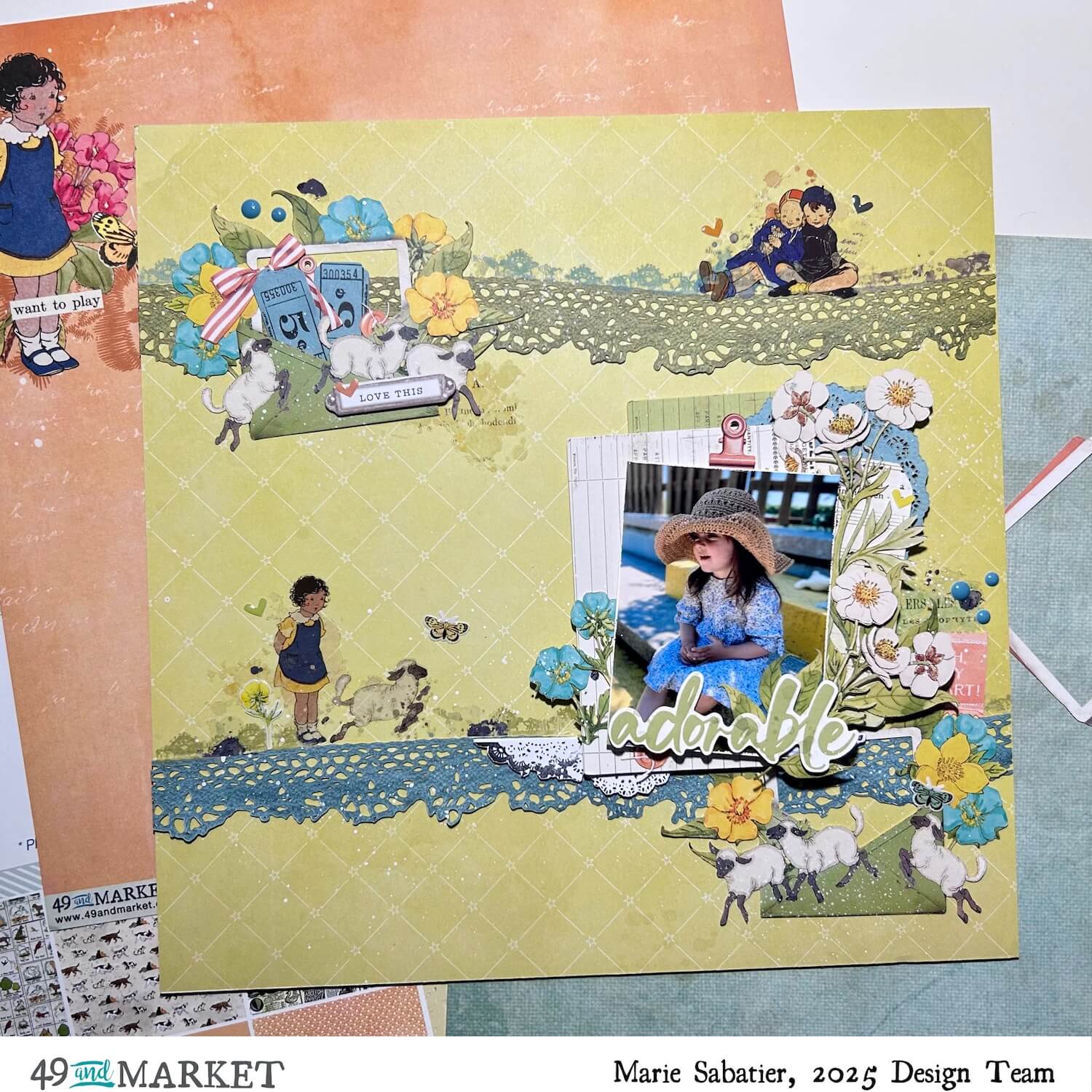 Adorable - Layout by Marie