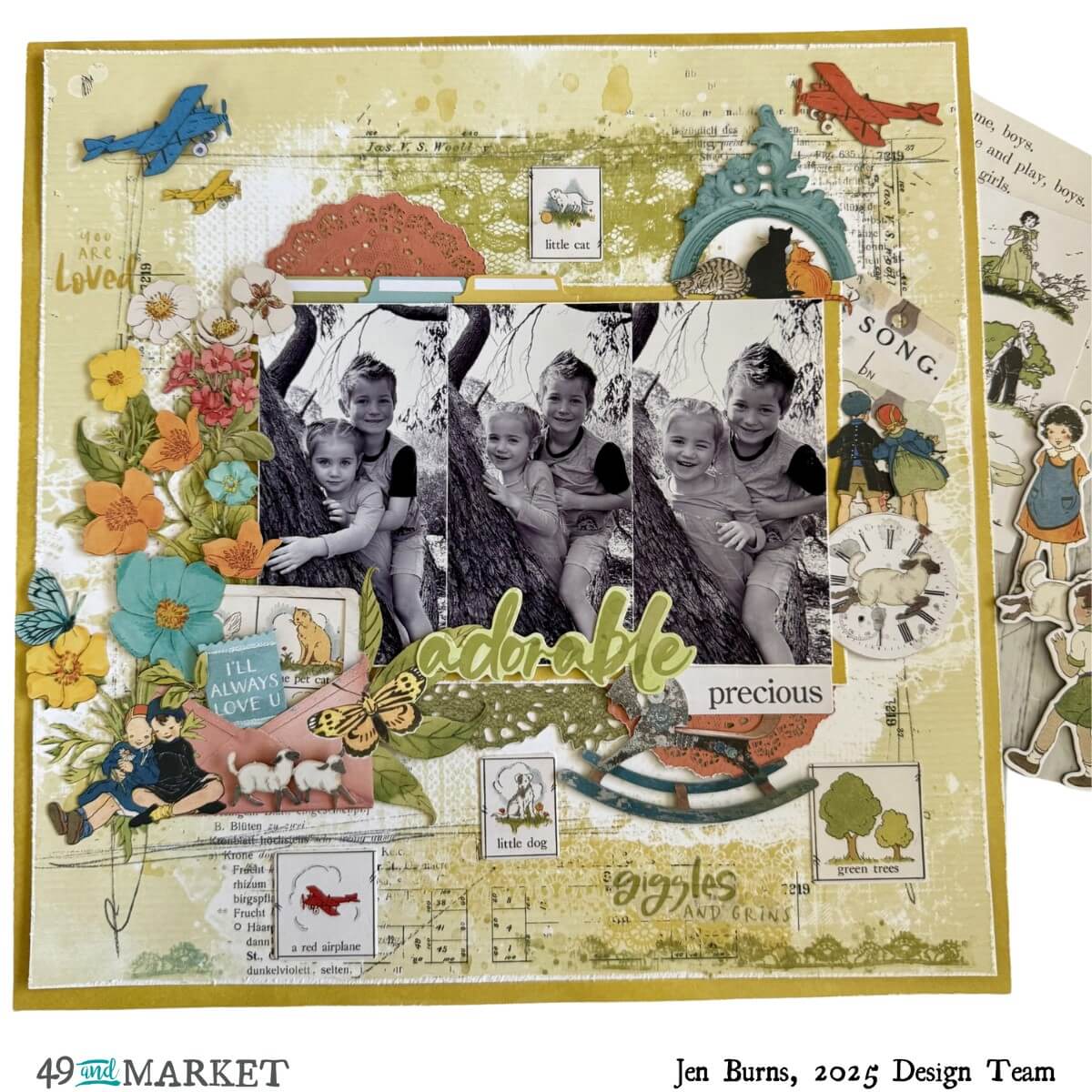 Adorable - Layout by Jen