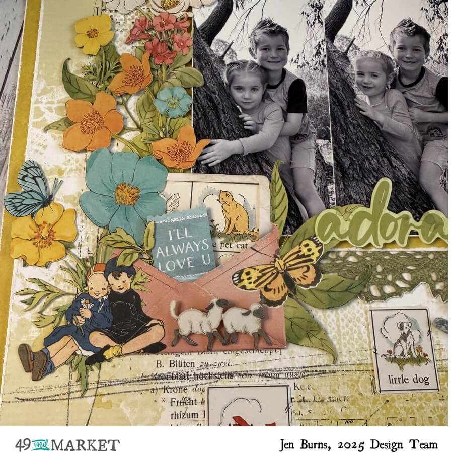 Adorable - Layout by Jen