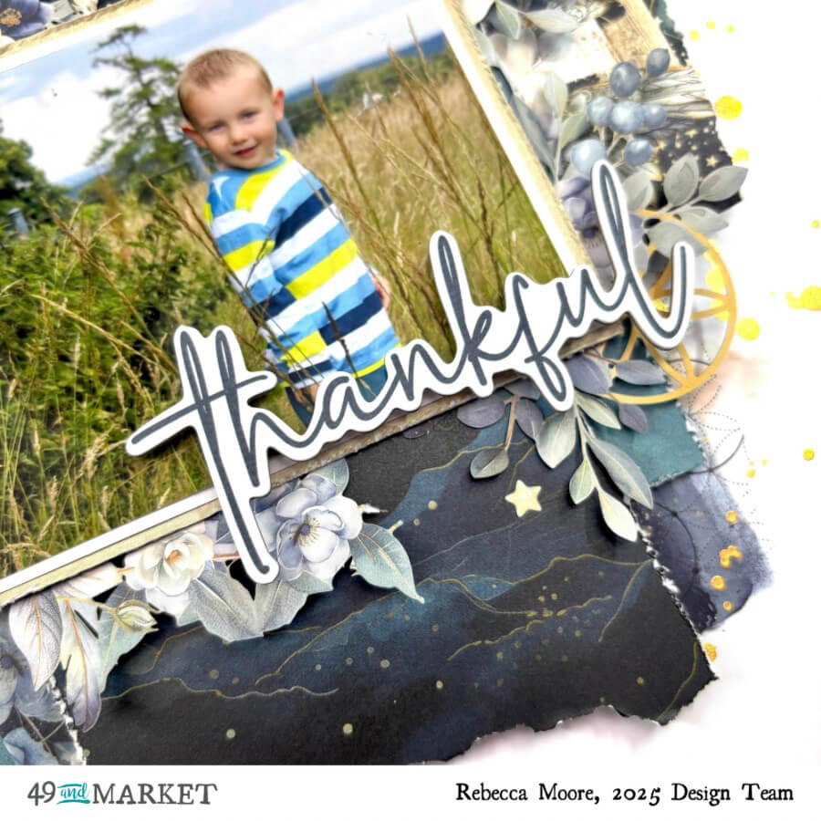 Thankful - Layout by Rebecca