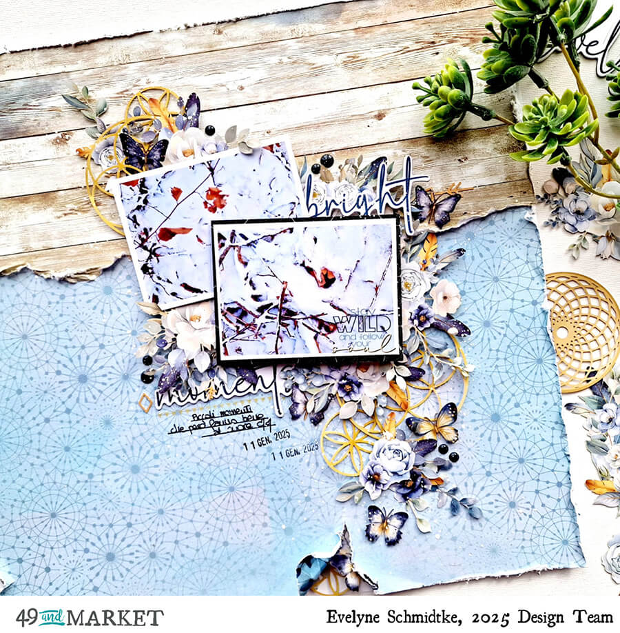 Bright Moments - Layout by Evy