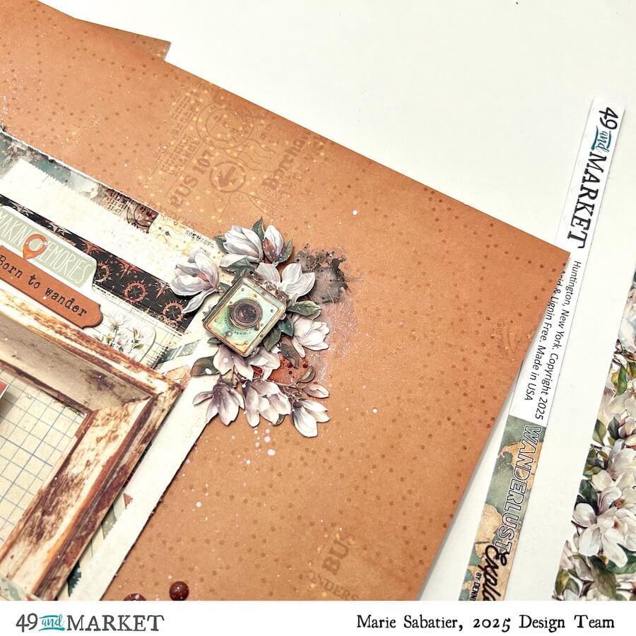 Bon voyage - Layout by Marie