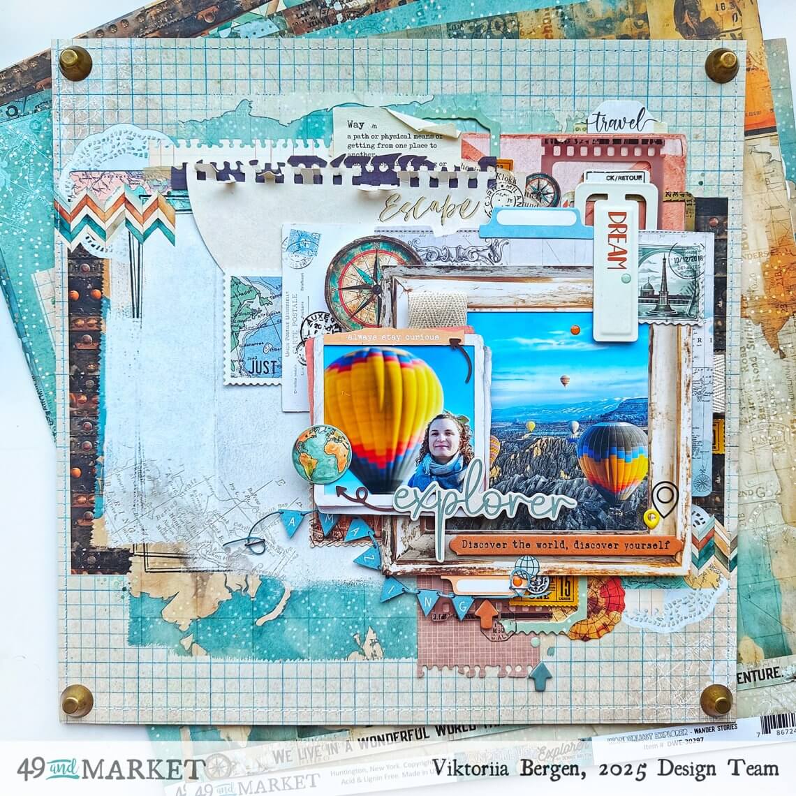 Explorer - Layout by Viktoriia