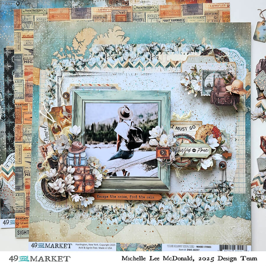Escape the Noise - Layout by Michelle
