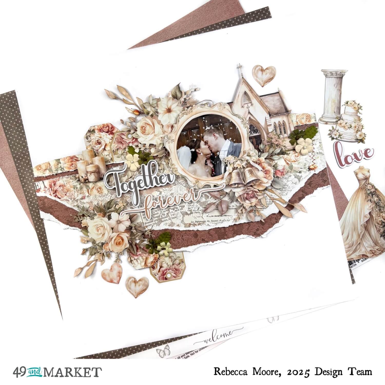 Together Forever - Layout by Rebecca