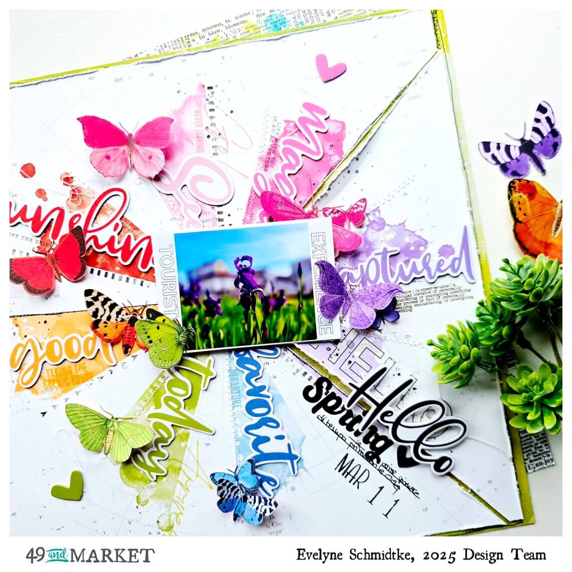 Hello Spring - Layout by Evy