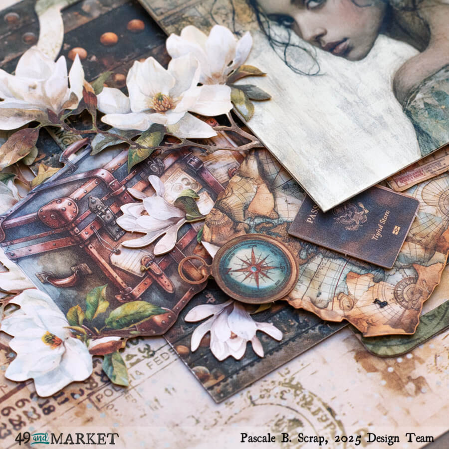 Get lost to find yourself - Layout by Pascale