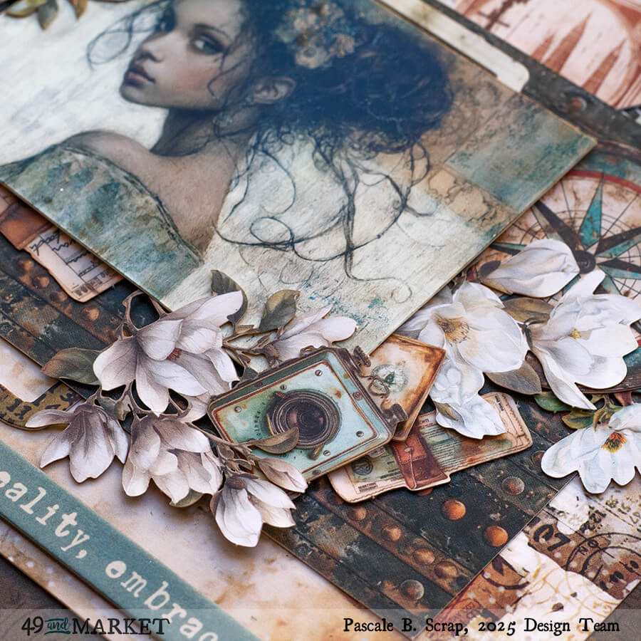 Get lost to find yourself - Layout by Pascale