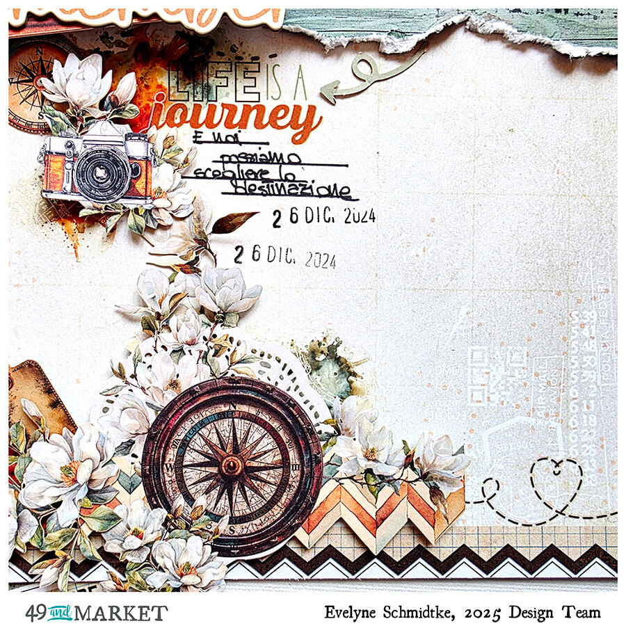 Life is a journey - Layout by Evy