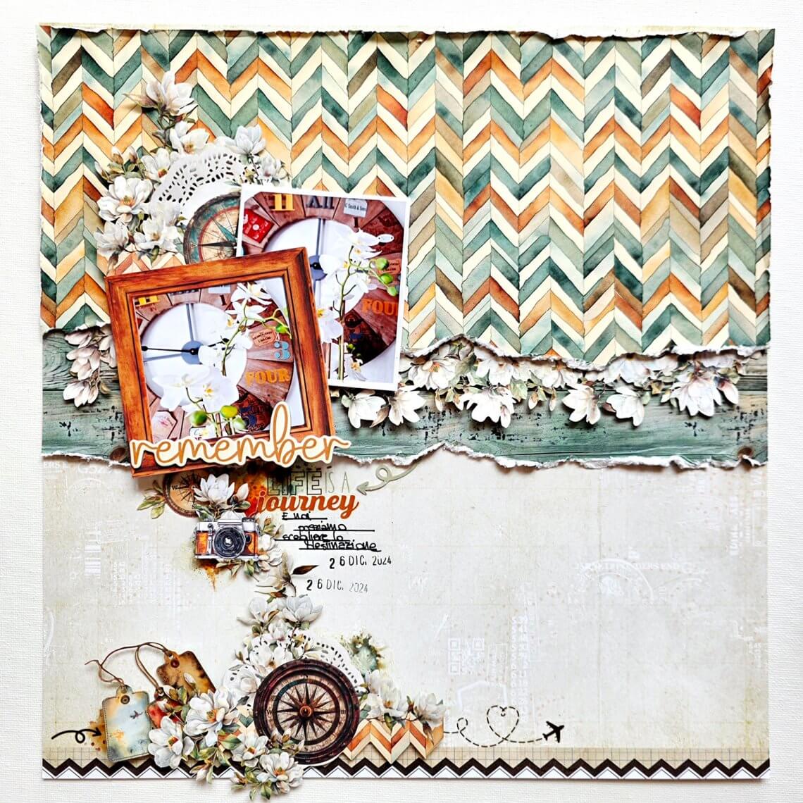 Life is a journey - Layout by Evy