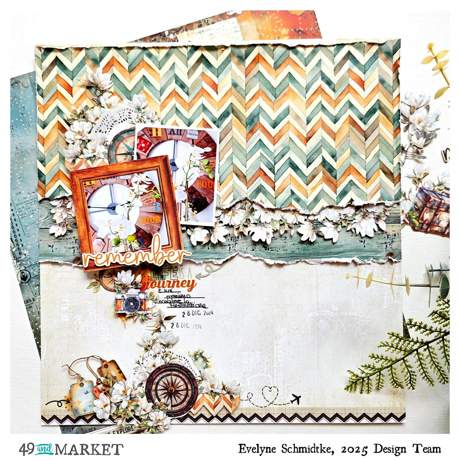 Life is a journey - Layout by Evy