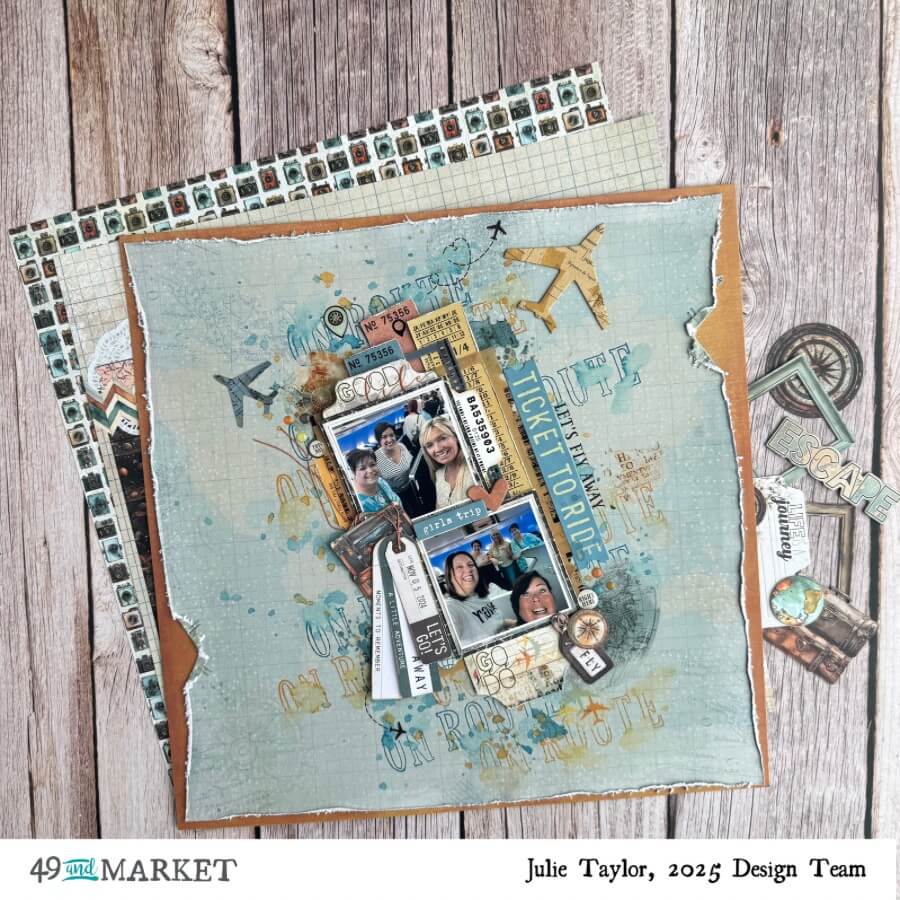 Ticket to Ride - Layout by Julie 