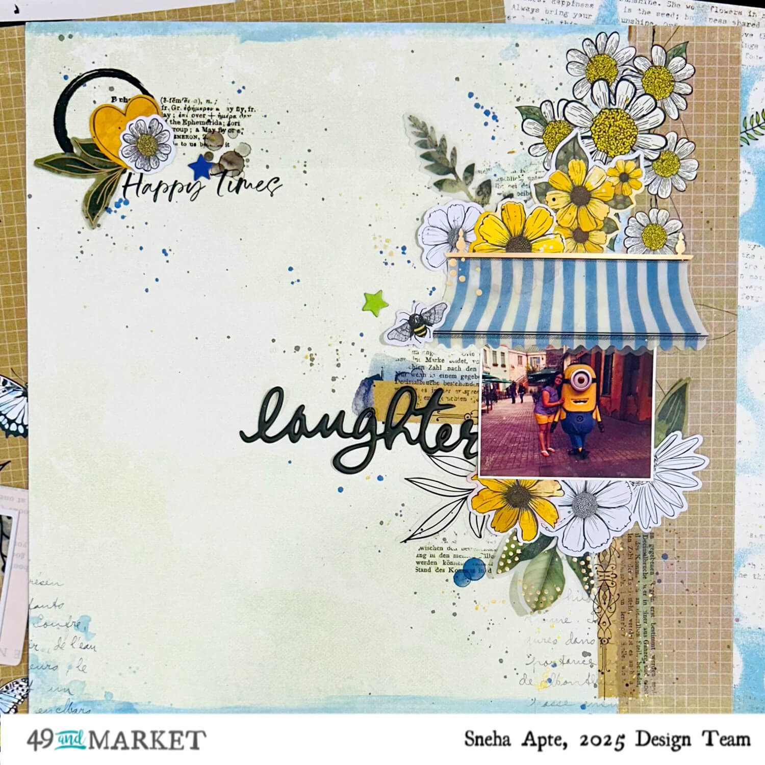 Laughter - Layout by Sneha