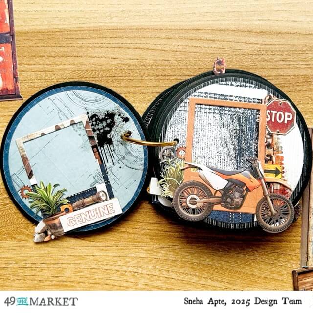 Rustic Adventure: A Round Mini Album by Sneha