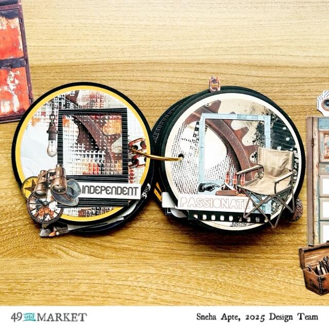 Rustic Adventure: A Round Mini Album by Sneha