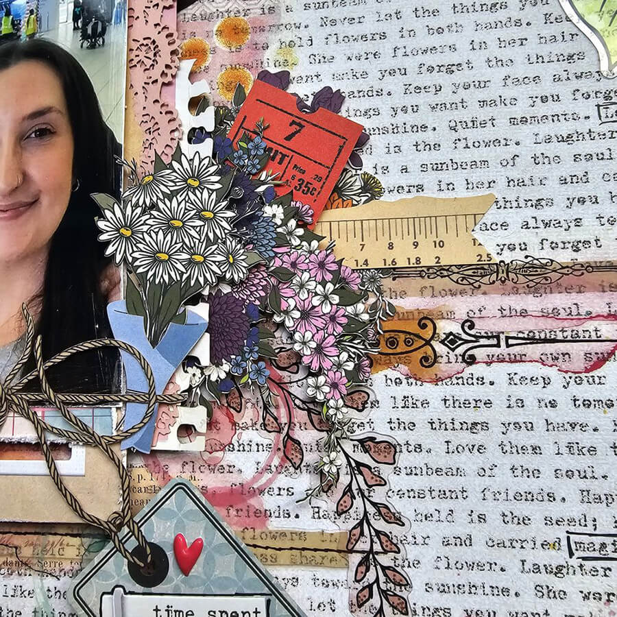 All mine and I love it - Layout by Michelle