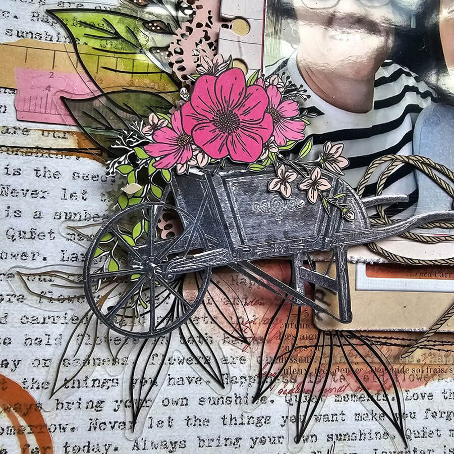 All mine and I love it - Layout by Michelle