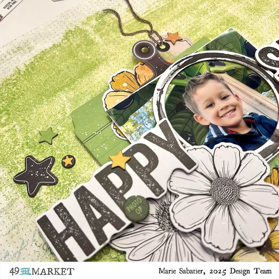 Happy Smile - Layout by Marie