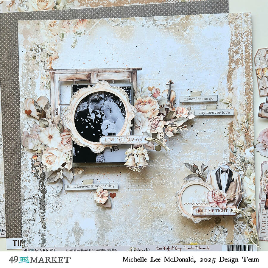 My Forever Love - Layout by Michelle Lee
