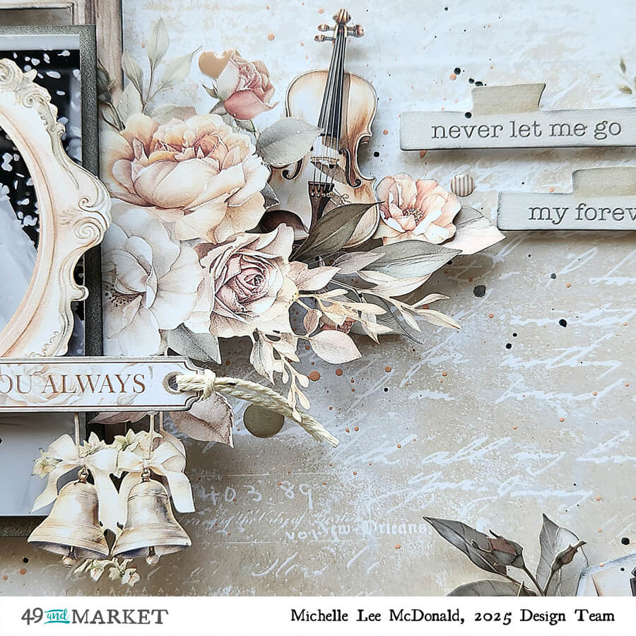 My Forever Love - Layout by Michelle Lee