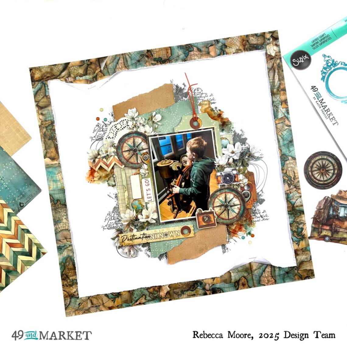 Destination Unknown - Layout by Rebecca