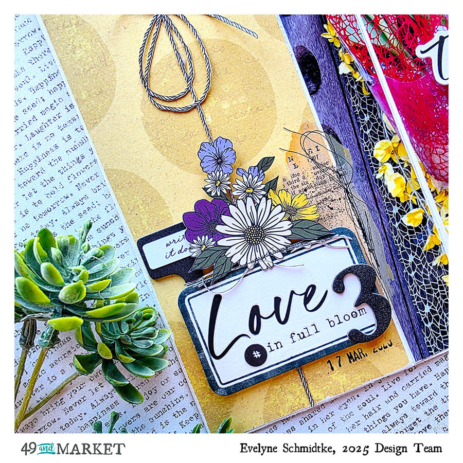 Love in full Bloom - Layout by Evy