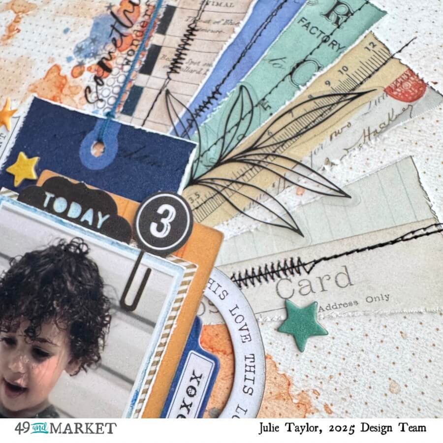 Today Captured - Layout by Julie