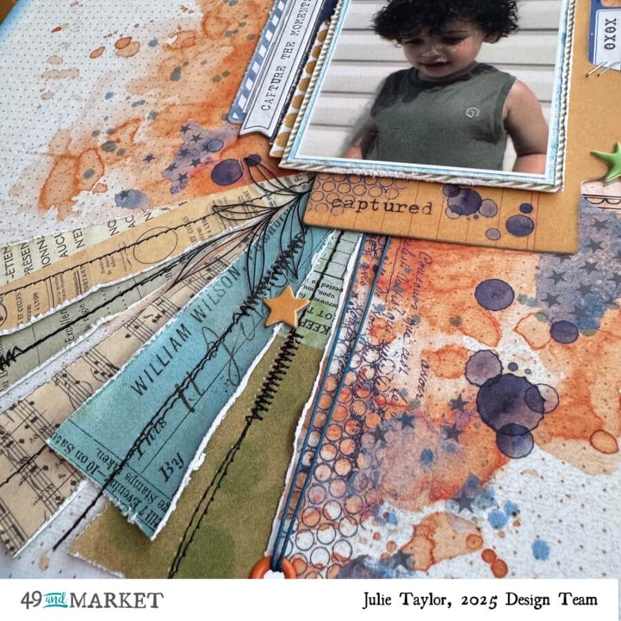 Today Captured - Layout by Julie
